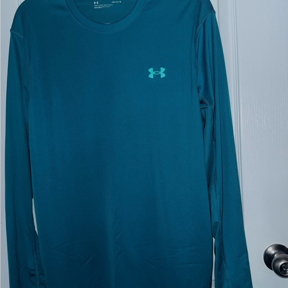 UA Men's Long Sleeve Shirt- Mens loose large